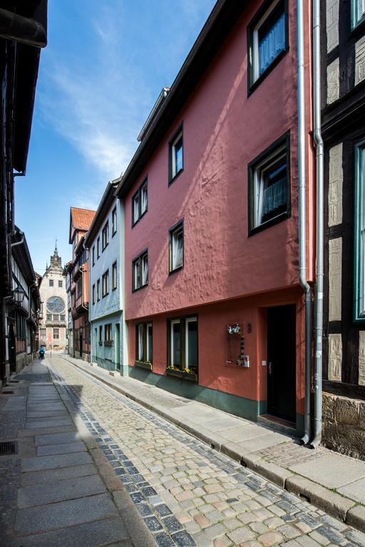 Apartmenthaus Im Stieg Quedlinburg Oda fotoğraf