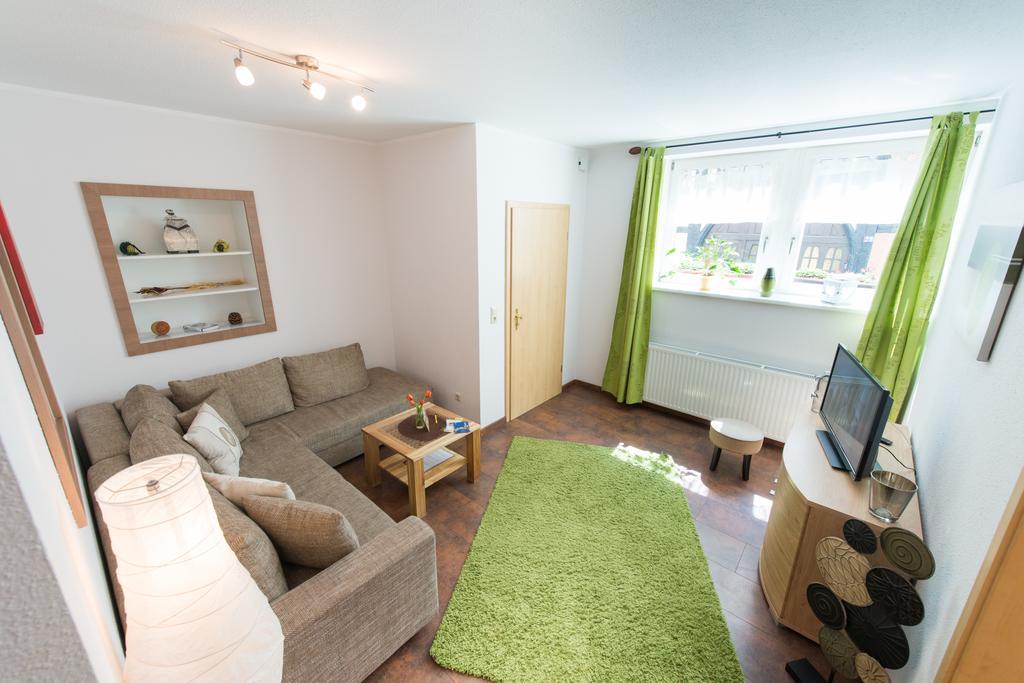Apartmenthaus Im Stieg Quedlinburg Oda fotoğraf