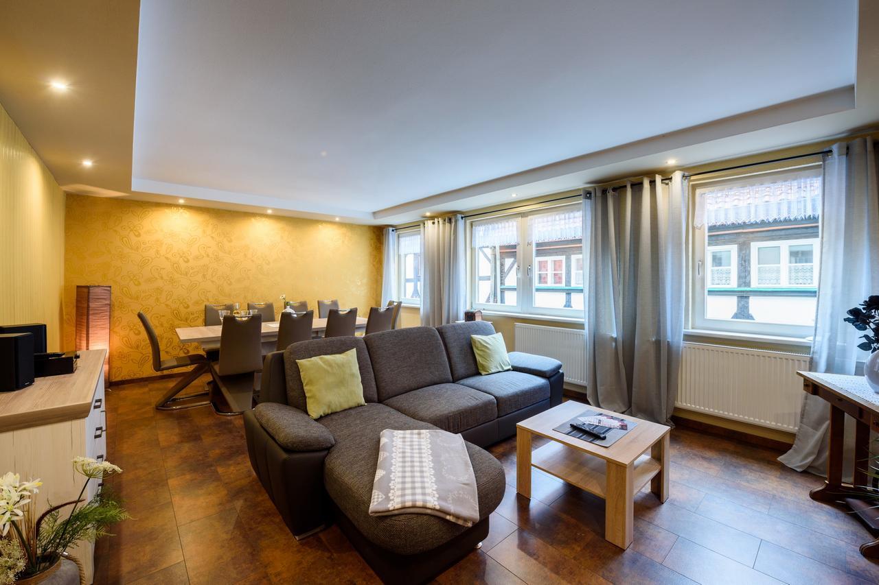 Apartmenthaus Im Stieg Quedlinburg Dış mekan fotoğraf