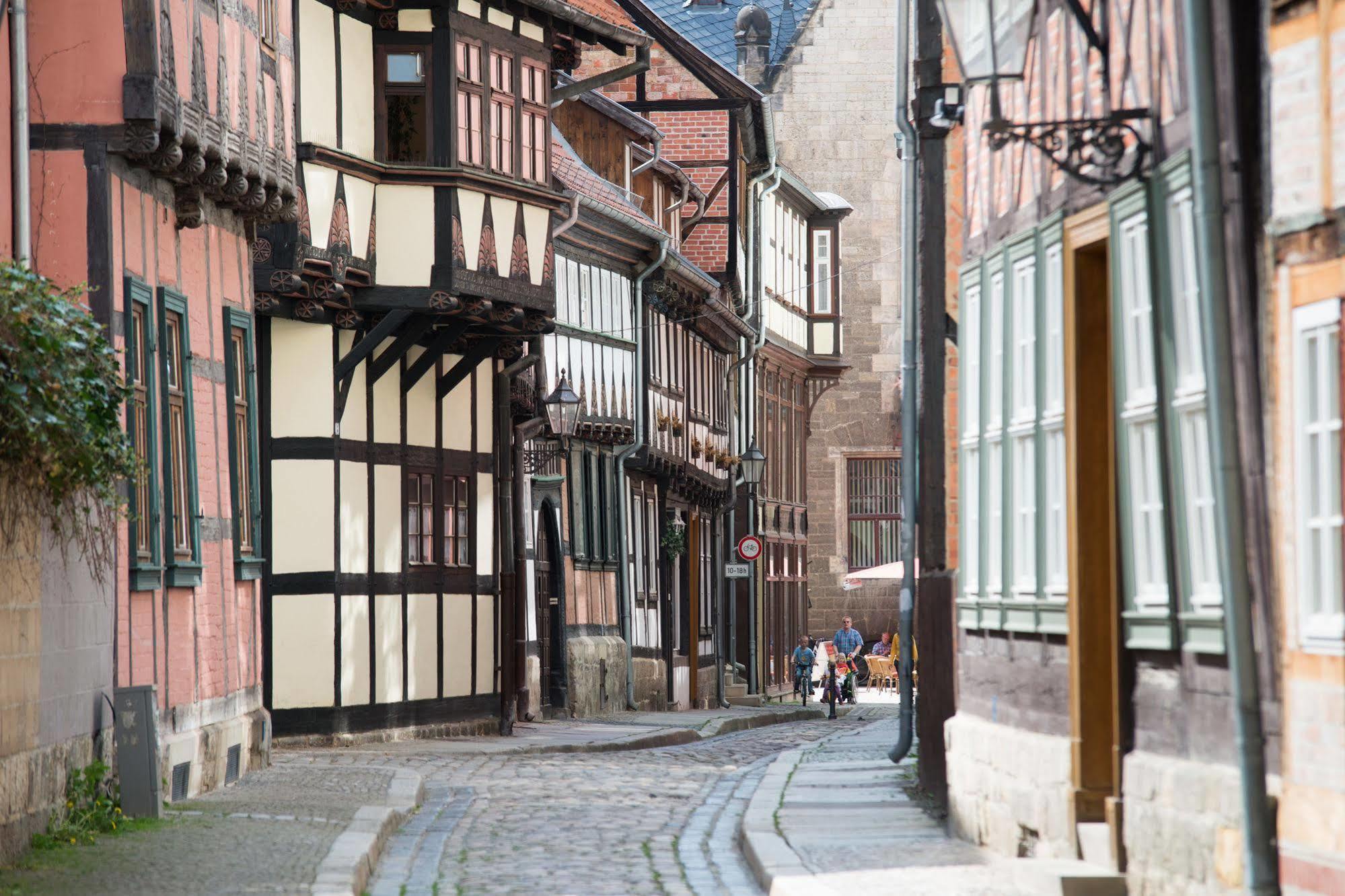 Apartmenthaus Im Stieg Quedlinburg Dış mekan fotoğraf